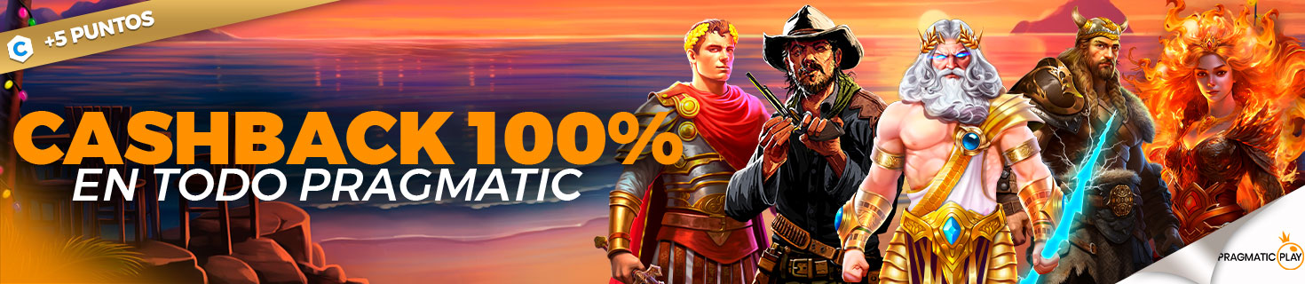 Te devolvemos el 100% de tus pérdidas en las Slots de Pragmatic