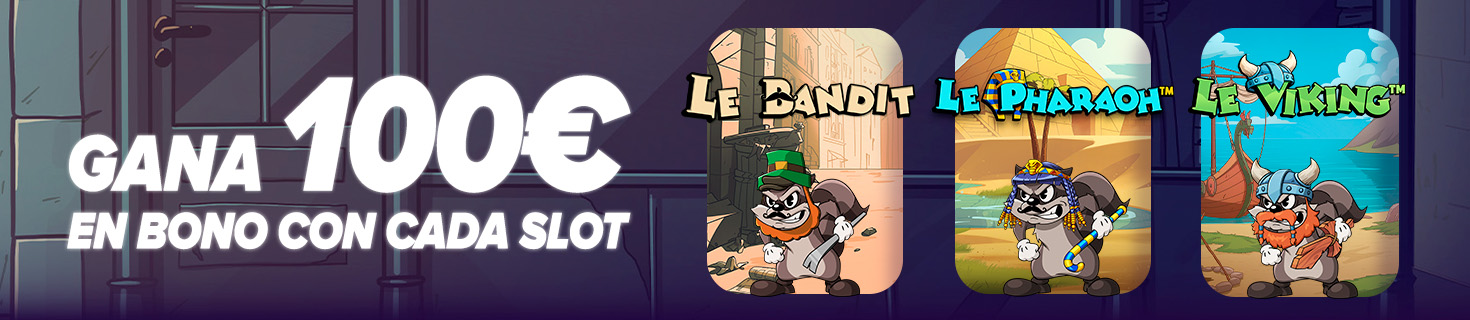 Gana hasta 300€ en Bono con las Slots seleccionadas de Hacksaw
