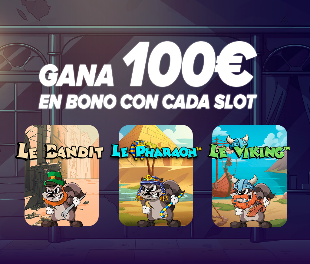 Gana hasta 300€ en Bono con las Slots seleccionadas de Hacksaw