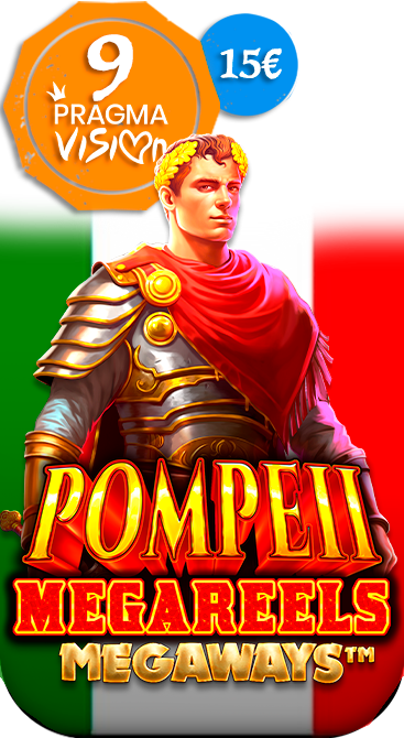 Juega a Pompeii Megareels Megaways en nuestro Casino Online