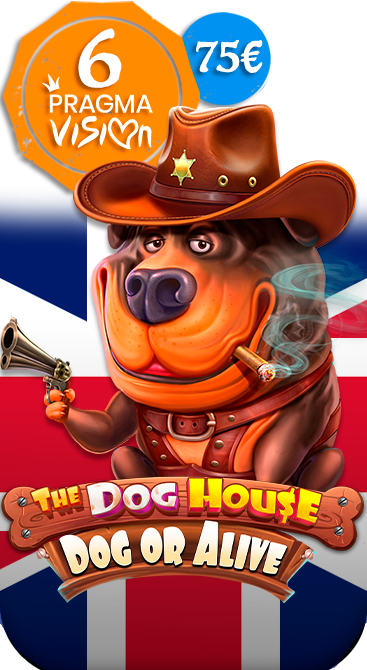 Juega a The Dog House – Dog or Alive en nuestro Casino Online