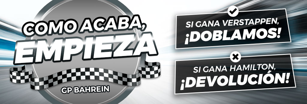 Promoción para tus apuestas de Fórmula 1: ¡Doblamos o devolución!