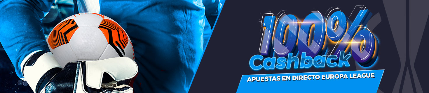 Bonificamos el 100% de tus pérdidas en tus apuestas a Europa League
