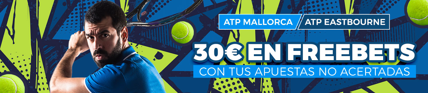 Promoción Tenis: ¡Gana una Freebet por apuesta no acertada!