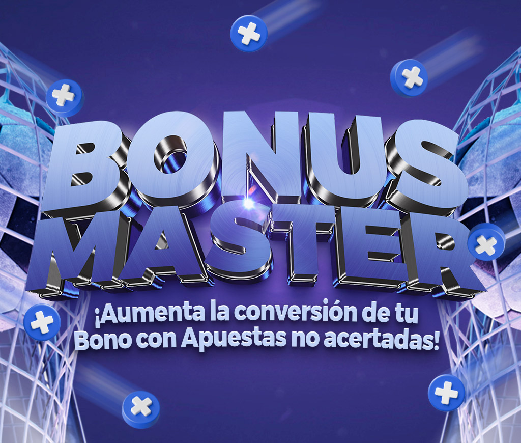 Bonus Master: ¡Mejora tu Bono con tus Apuestas de fútbol no ganadoras!