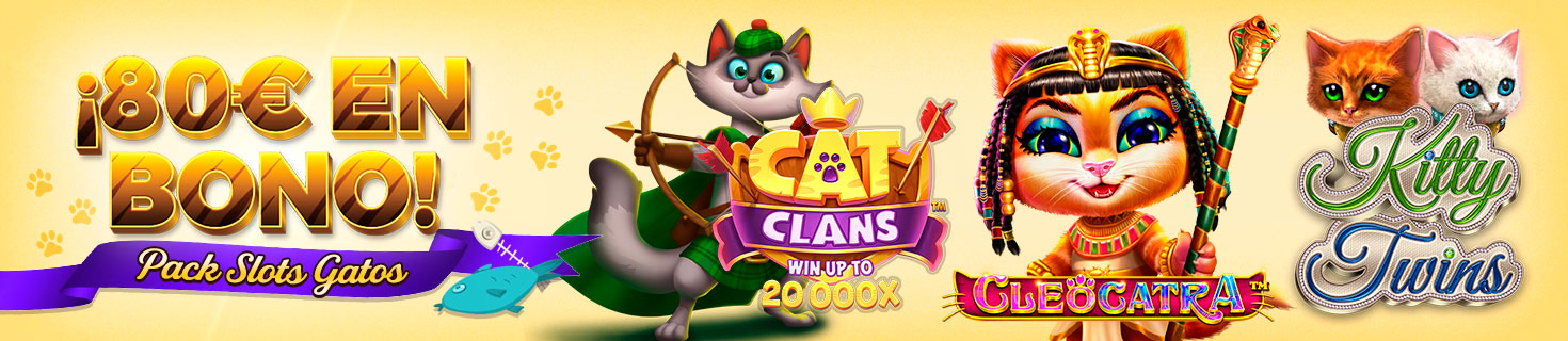 Promoción: Gana 80€ en Bono de Casino jugando a las Slots seleccionadas