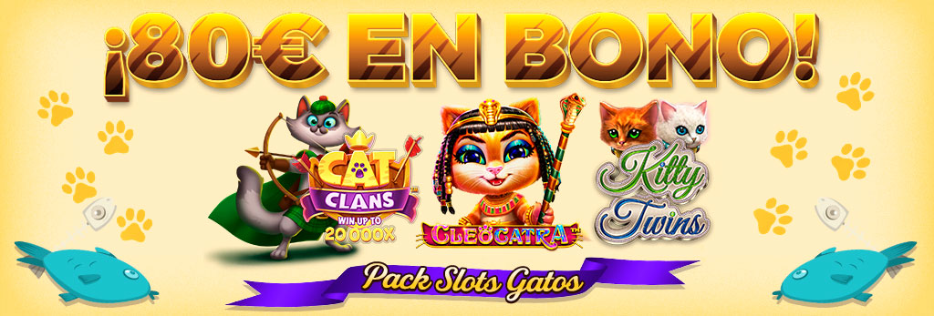 Promoción: Gana 80€ en Bono de Casino jugando a las Slots seleccionadas