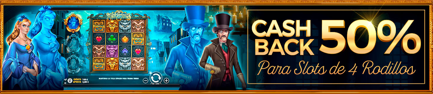 Promoción para Casino y Slots: ¡Gana hasta 50€ en Bono de Casino!