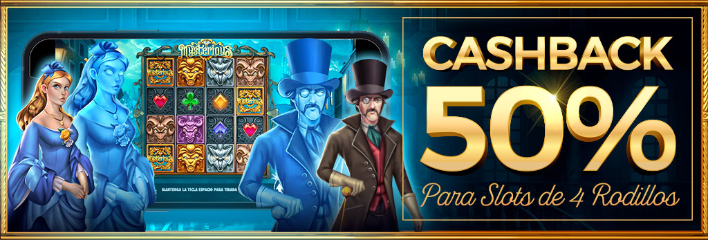 Promoción para Casino y Slots: ¡Gana hasta 50€ en Bono de Casino!