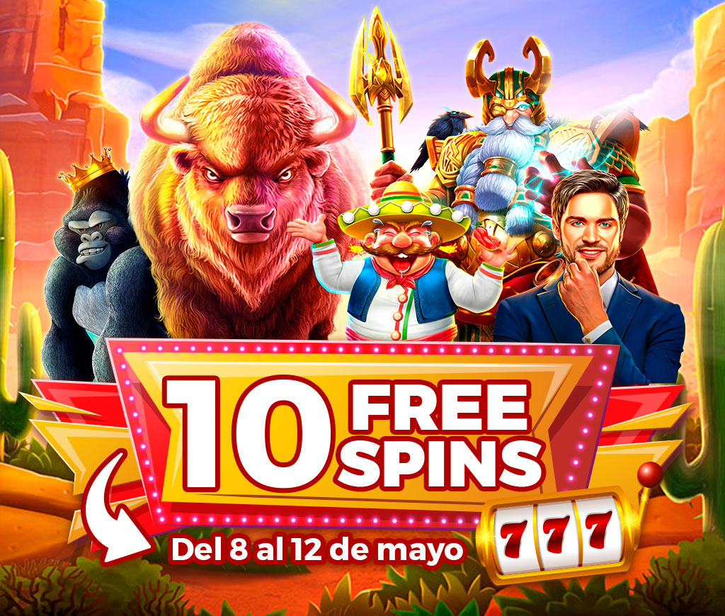 Consigue 10 Free Spins cada día para la Slot seleccionada