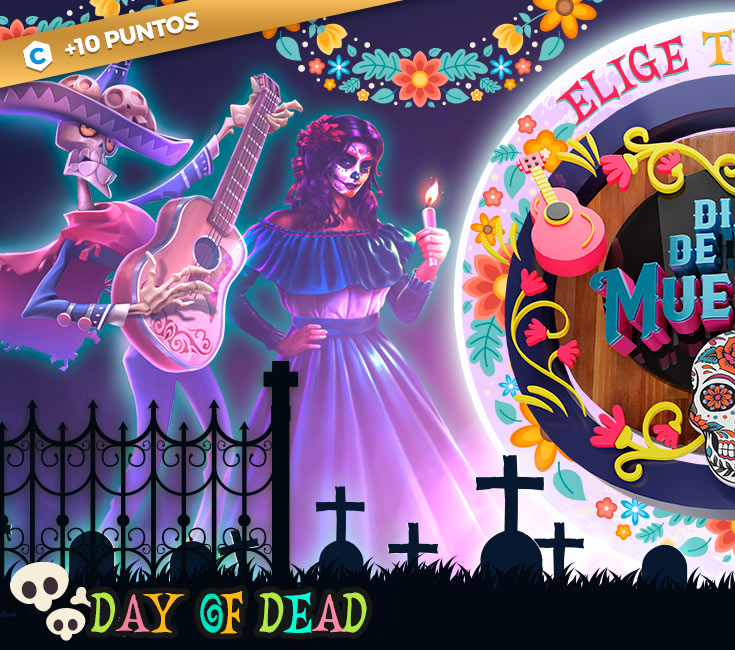 Elige tu bando: Día de Muertos. ¡50€ en Bono si tu bando es el ganador!