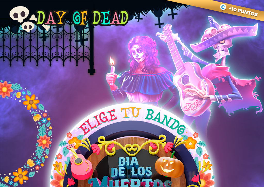 Elige tu bando: Día de Muertos. ¡50€ en Bono si tu bando es el ganador!