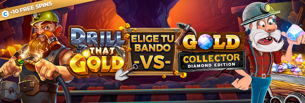 Elige tu bando: Mineros. ¡50€ en Bono si tu bando es el ganador!