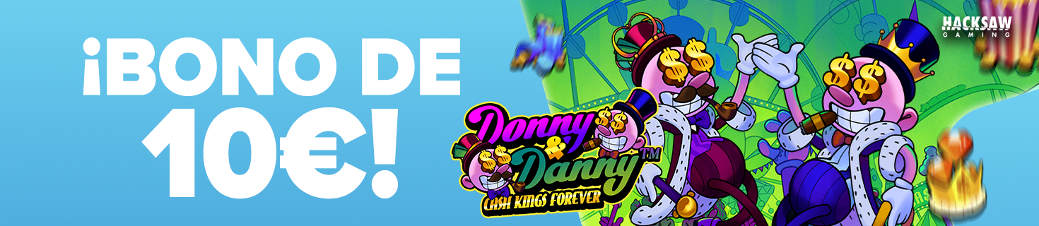 ¡Te regalamos un Bono de 10€ para Donny and Danny de Hacksaw!