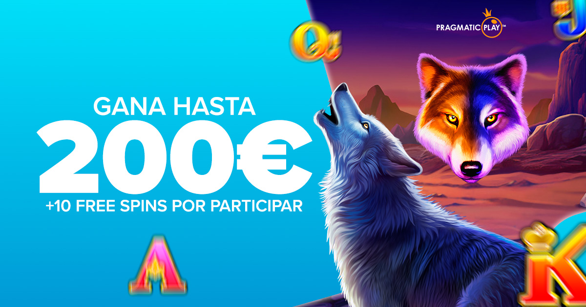 slider	Gana hasta 200€ en Bono de Casino con las slots Wolf Gold