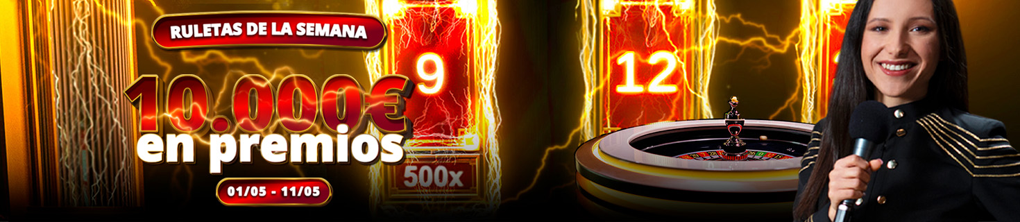 ¡Gana premios con el Festival de la Ruleta de Evolution! ¡10.000€ en premios!