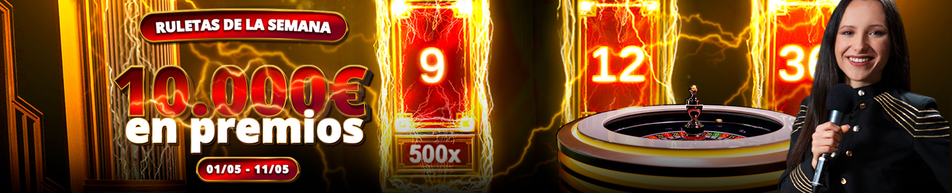 ¡Gana premios con el Festival de la Ruleta de Evolution! ¡10.000€ en premios!