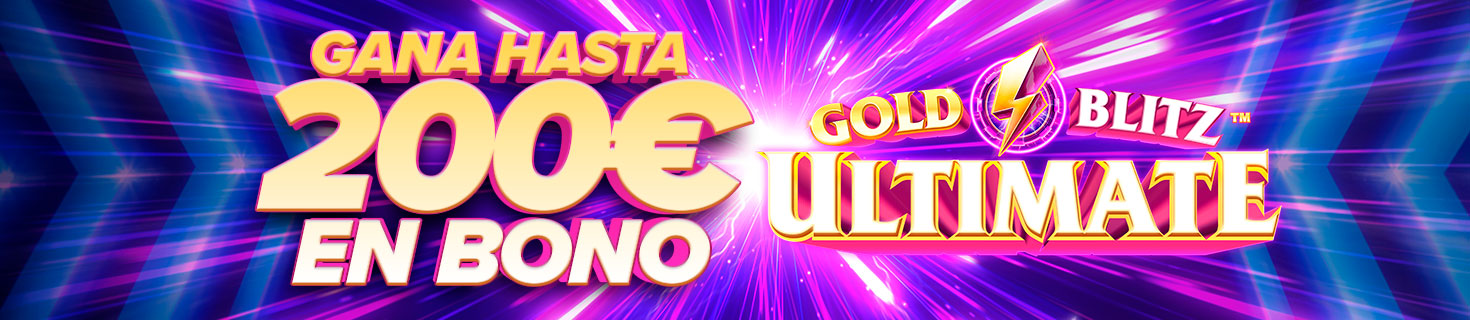 Gana hasta 200€ en Bono con la slot Gold Blitz Ultimate de Games Global 