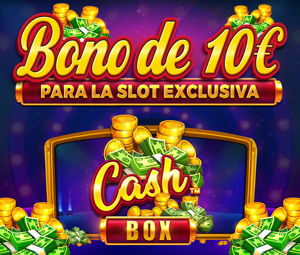 ¡10€ en Bono de Casino para jugar a la slot Cash Box de Pragmatic!