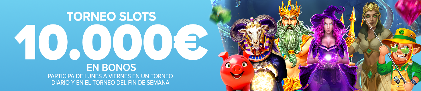 Participa en los Torneos de Slots Power Combo ¡10.000€ en Bonos de Casino!