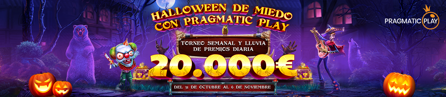Promoción especial Halloween Pragmatic Play ¡Torneo semanal y lluvia de premios!