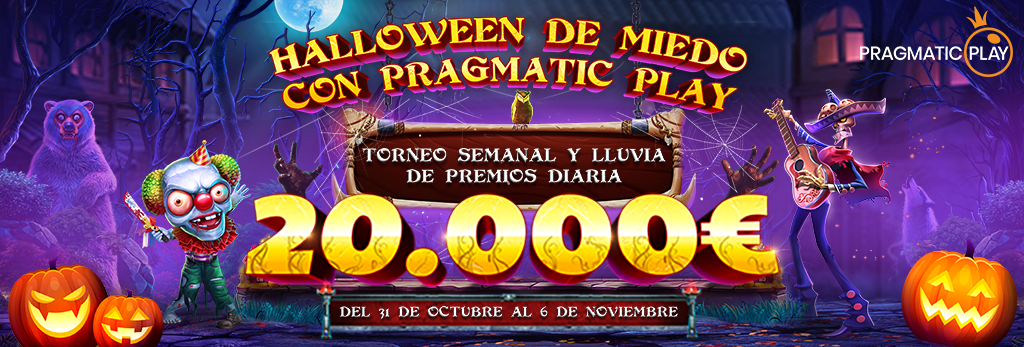 Promoción especial Halloween Pragmatic Play ¡Torneo semanal y lluvia de premios!