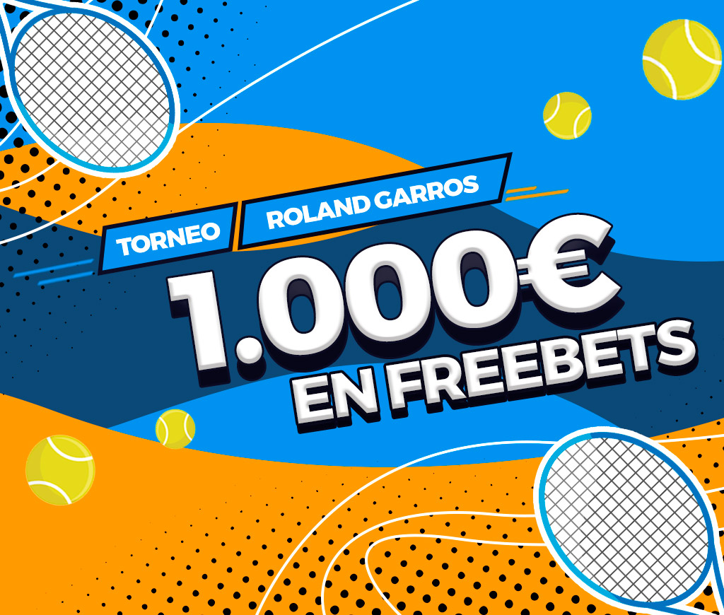 Participa en el torneo de apuestas de tenis Roland Garros!