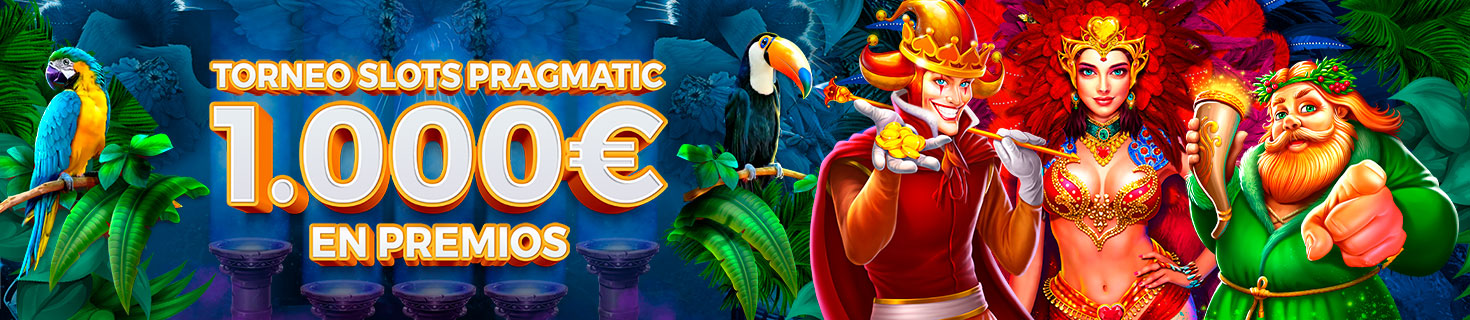 ¡1.000€ en Bonos de Casino con el Torneo de Slots de Pragmatic!